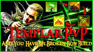 TEMPLAR ESO PVP And You Have My Broken Bow Build Legolas RPPVP [upl. by Lolita]