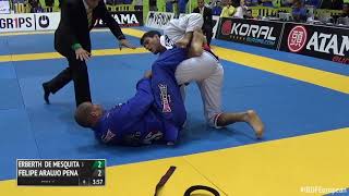 Felipe Pena vs Erberth Santos  European Championship 2016 [upl. by Hewart762]