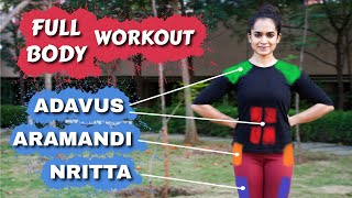 Bharatanatyam  Best Full Body Exercises for Dancers  10 mins Workout to Improve Endurance  2020 [upl. by Asilenna350]