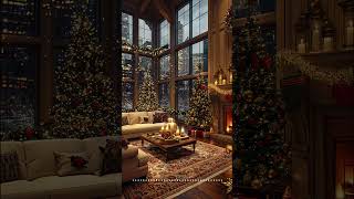 New York Night Jazz 🎄 Cozy Christmas Ambience with Smooth Jazz Saxophone Music for Relax amp Sleep [upl. by Aihtnamas]