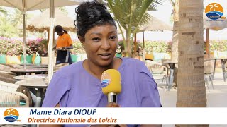 56 des touristes viennent au Sénégal pour des loisirs daprès la Directrice Nationale des Loisirs [upl. by Grissom655]