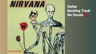 Nirvana  Mollys Lips  Guitar Backing Track Without Vocals [upl. by Acimat]