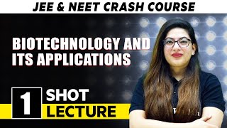 Biotechnology and Its Application  One Shot Lecture CHAMPIONS  NEET CRASH COURSE 2022 [upl. by Saxela]