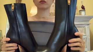 Unboxing amp Review  Versace Aevitas Single Platform Boots [upl. by Norraa]