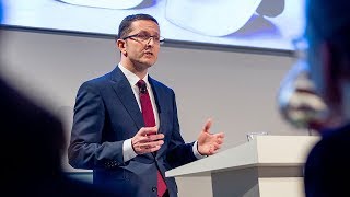 Wintershall Annual Press Conference 2019 Mario Mehrens speech German [upl. by Akcirred]