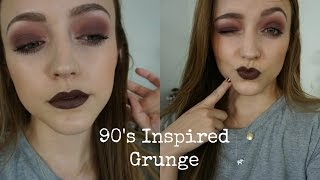 Easy GRUNGE Makeup Tutorial [upl. by Zevahc]