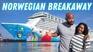 We Sailed This Incredible Cruise Ship Through the Mediterranean Sea  Norwegian Breakaway Ship Tour [upl. by Ahtanoj]