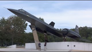 Behind the Scenes  The A12 Oxcart on Display at CIA Headquarters [upl. by Brey]