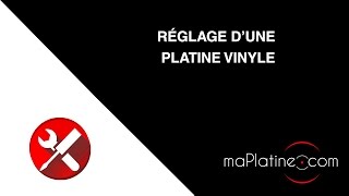 Réglage d’une platine vinyle manuelle ProJect Debut 3 [upl. by Epilihp]