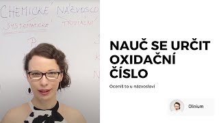 Oxidační číslo a jeho určení  chemické názvosloví 1 díl [upl. by Rogovy260]