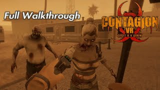 Contagion VR Outbreak  Full Walkthrough  PSVR [upl. by Croom]