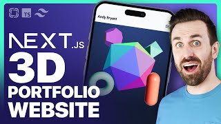 Create a Stunning 3D Animated Portfolio Website with Nextjs 14 Threejs GSAP and Prismic [upl. by Oetomit]