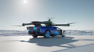 XPENG AEROHT eVTOL Flying Car [upl. by Rakel]