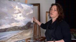 GPTV Uit de KUNST Margreet Boonstra ‘Met buiten schilderen pak je heel direct je onderwerp [upl. by Naro582]