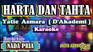 HARTA DAN TAHTA YATIE ASMARA COVER NADA PRIA KARAOKE [upl. by Atinihc]