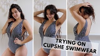 SPRING CUPSHE SWIMWEAR TRY ON [upl. by Aremat]