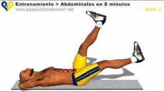 Abdominales en 8 minutos nivel 2 [upl. by Yoo876]