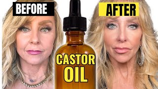 Castor Oil Changed My Skin in 30 Days SHOCKING RESULTS Over 50 [upl. by Wrench]