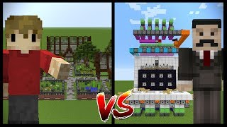 MINECRAFT BUILDING VS REDSTONE Grian vs Mumbo [upl. by Alleirbag447]