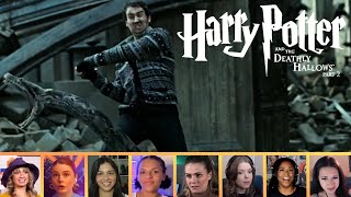 Mashup Reaction to NEVILLE KILLING NAGINI  Harry Potter and the Deathly Hallows – Part 2 [upl. by Bellanca954]