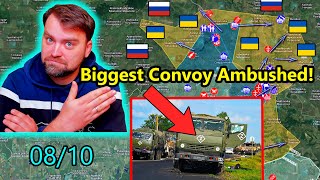 Update from Ukraine  Wow The Huge Ruzzian Convoy Was Ambushed  Ukraine Goes to Belgorod [upl. by Eerrehs]