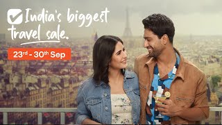 Indias Biggest Travel Sale  International flights starting at ₹6999 [upl. by Ennaitak]