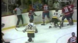 1978 Stanley Cup Finals  Montreal Canadiens  Boston Bruins game 4 regulation finish [upl. by Alta868]