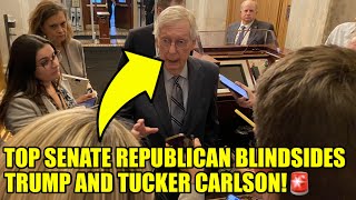 McConnell Drops Surprise BOMBSHELL On Trump amp Tucker Carlson [upl. by Fauver]