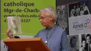 Conférence de Mme Marguerite Élias Quddus MGRC 2015 [upl. by Bang]