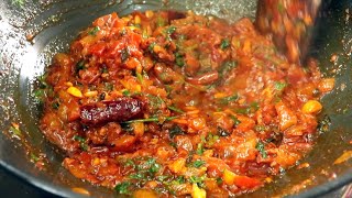 టమాటో కర్రీ రుచిగా చేయాలంటే ఇలాట్రై చేయండి  Tasty Tomato Curry  Tomato Curry In Telugu [upl. by Drud]