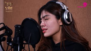 အသည်းခွဲဘုရင်မ  စိုးပြည့်သဇင် Recording Session  The Mask Singer Myanmar  Season2 [upl. by Garratt]