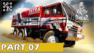 TATRA 815  Sněhová bouře na DAKARU  EP07  Dakar Desert Rally  Lets play  Česky [upl. by Roanne]