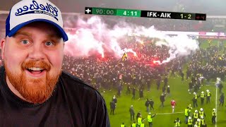 Reagerar på KLASSISKA ALLSVENSKAN MATCHER [upl. by Aronoel]