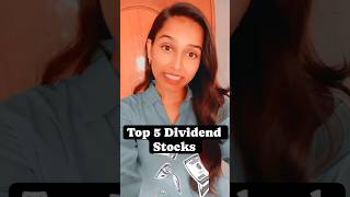 Top 5 Dividend Stocks dividendstocks dividendinvesting dividend viralvideo viralshorts shorts [upl. by Nauqal]