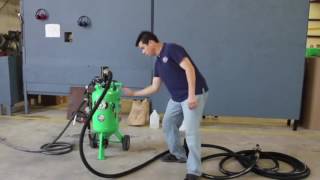 How to Use the DB150 Dustless Blasting Equipment [upl. by Forrest]