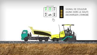 Asphalt Pavers TruckAssist  Ammann Group fr [upl. by Pegasus916]