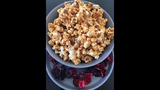 Recette pop corn caramel الفشار بالكراميل [upl. by Levram]