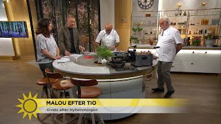 Leif Mannerström om att lägga av ”Jag öppnar en restaurang varje natt och stä…  Nyhetsmorgon TV4 [upl. by Ryon]