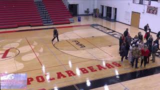 Hortonville High School vs Oshkosh West High School Womens Varsity Basketball [upl. by Henig786]