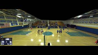 Volleyball Section IV semifinal pool play Lansing vs Trumansburg [upl. by Walter]