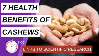 7 Incredible Health Benefits Of Eating Cashew Nuts [upl. by Atirahc]