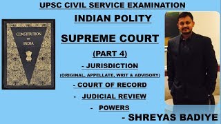 Indian Polity by Laxmikant  Supreme Court  4  JURISDICTION POWERS JUDICIAL REVIEW [upl. by Courtland63]