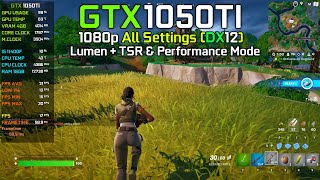 Fortnite Chapter 4 Season 1  GTX 1050Ti  I5 11400F  1080p All Settings DX12 amp Performance Mode [upl. by Nothgiel147]