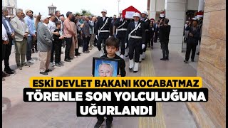 Eski Devlet Bakanı Kocabatmaz törenle son yolculuğuna Denizli Haberleri  HABERDENİZLİCOM [upl. by Cull]