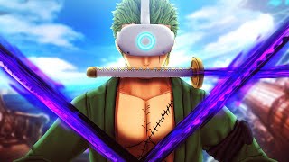 Becoming A ANIME SWORDSMAN In VR [upl. by Kristof]