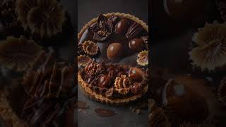 🍯🌰🍰🍫 How to Cook Chocolate Praline Tart ❄️ Chocolate Praline Tart Recipe [upl. by Nnaylime208]