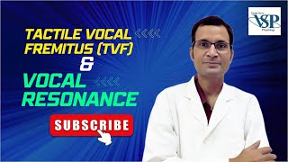 Unlocking Vocal Mysteries Tactile Vocal Fremitus TVF and Vocal Resonance Demystified  NEET PG [upl. by Adnilemre]