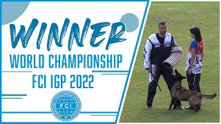 30 FCI World Championship IGP 2022  IGP World Cup  Winner  IGP [upl. by Purdum756]