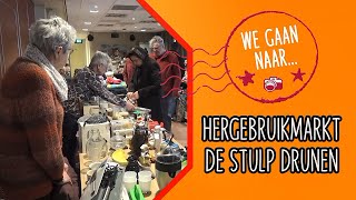 Hergebruikmarkt in De Stulp Drunen 2024 We gaan naar  Langstraat TV [upl. by Ahsekim]