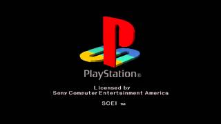 Playstation 1 PSone startup [upl. by Anirtap]